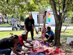 Program Korban Perdana 2024 Persatuan Usahawan Industri KIM